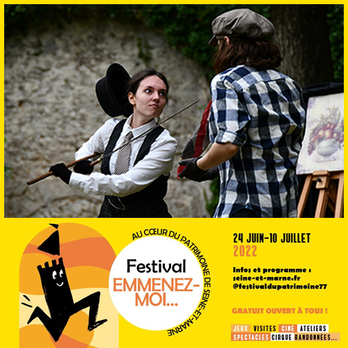 escrime artistique au chateau de Dumas