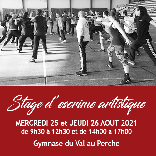 Stage d'escrime artistique dans le Perche