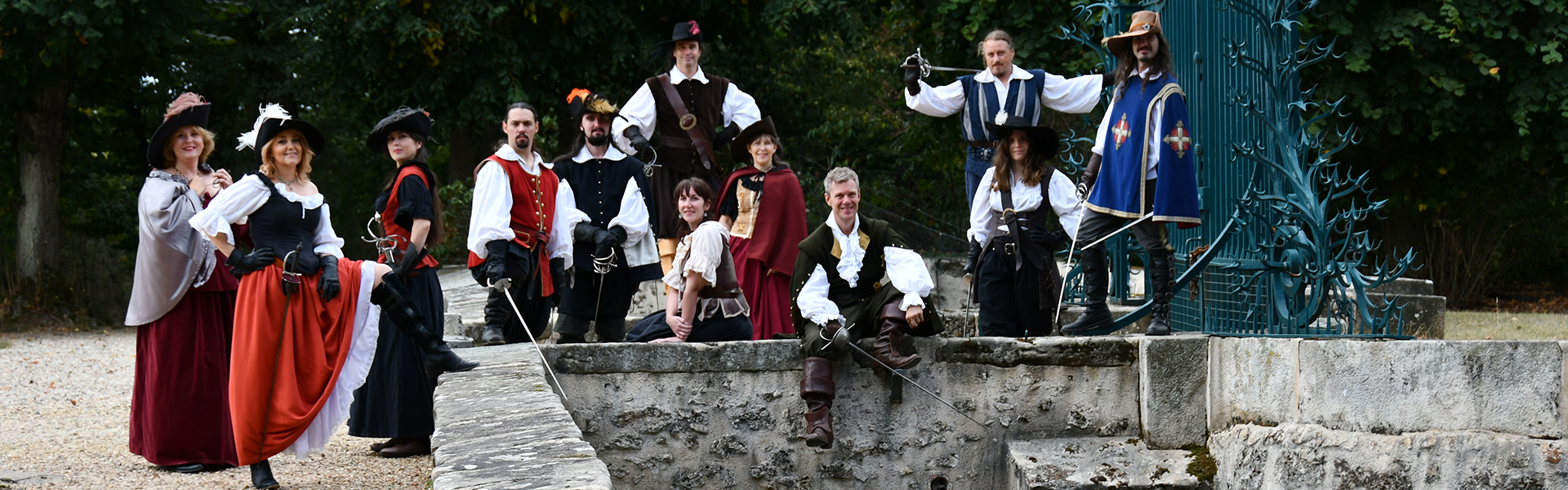 Spectacle d'escrime artistique en Essonne