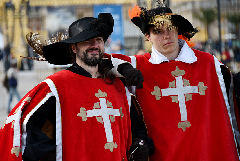 les gardes du cardinal &agrave; Versailles